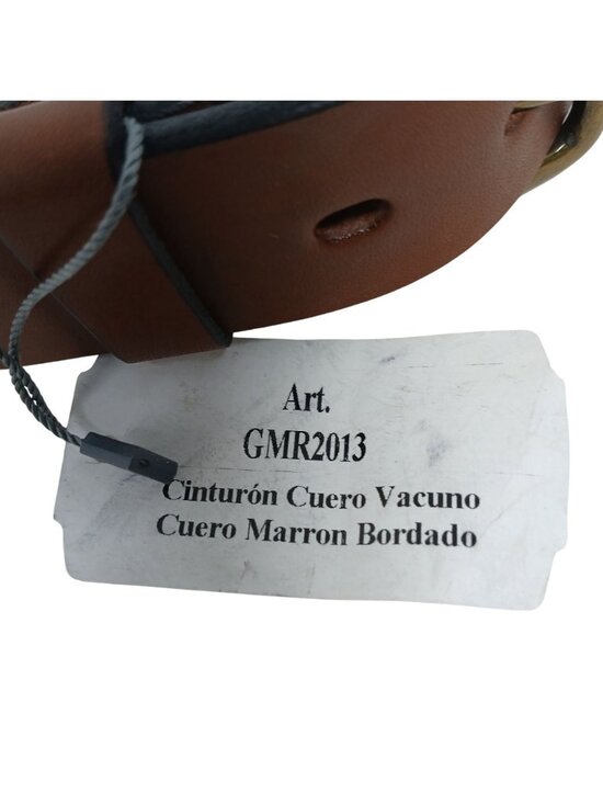 Gaucho Brown Leather Belt 90 35.5\